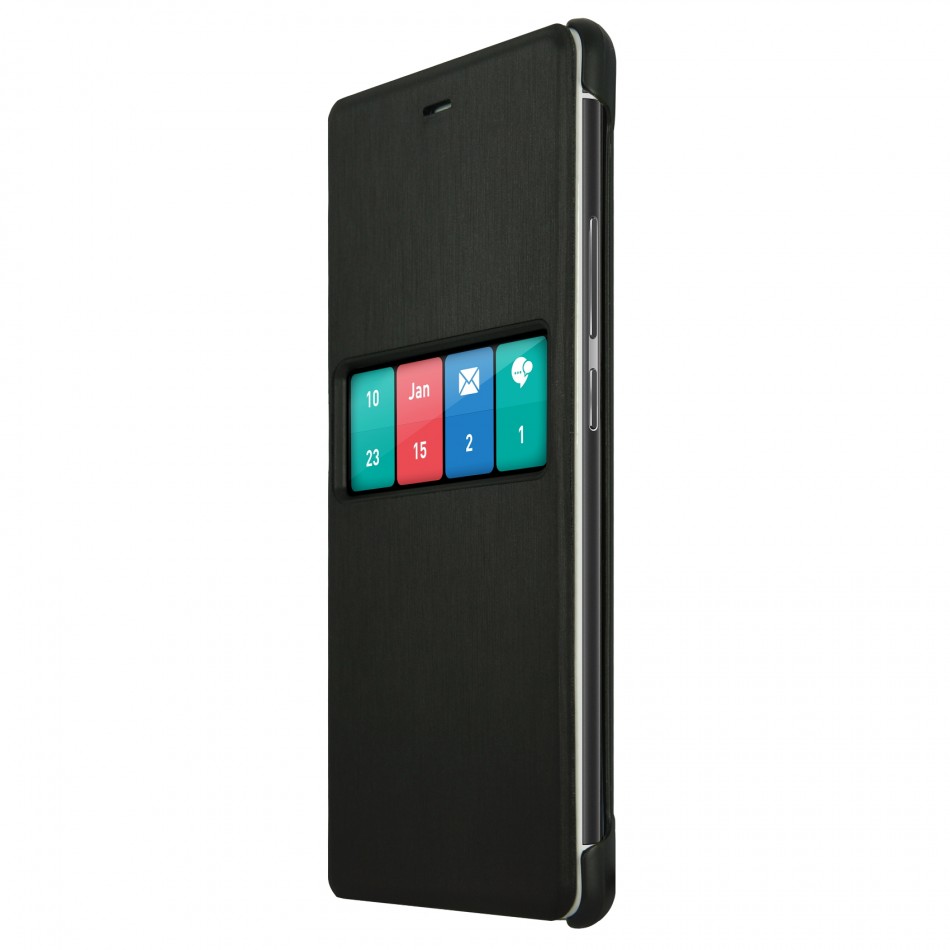 Custodia Multimediale Wiko con finestra Custodia Multimediale Wiko con finestra