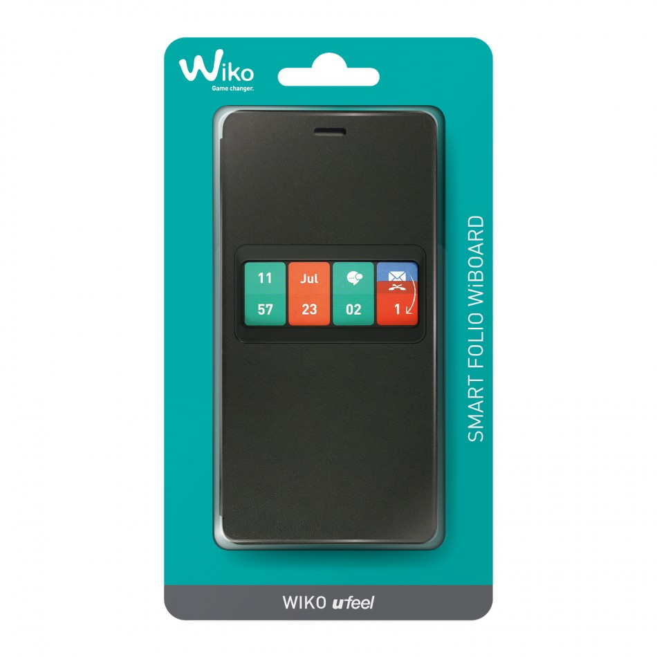 Custodia Multimediale Wiko con finestra Custodia Multimediale Wiko con finestra