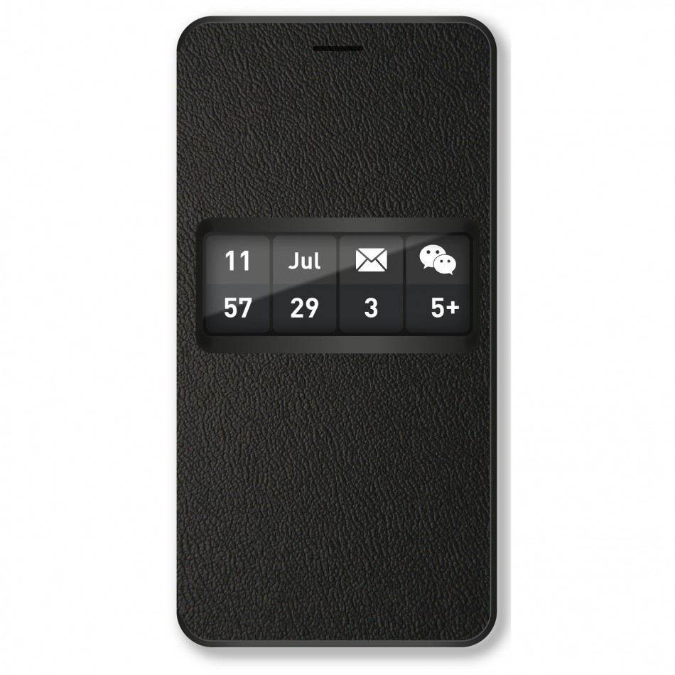 Custodia Multimediale Wiko con finestra Custodia Multimediale Wiko con finestra