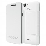 WKRAIN4GFL861WH Custodia a libro bianca per Wiko Rainbow 4g