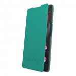 WKRAINLITEFLCY Custodia a libro turchese per Wiko Rainbow Lite 3G