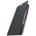 WKRAINUPFLBK Custodia a libro nera per Wiko Rainbow Up