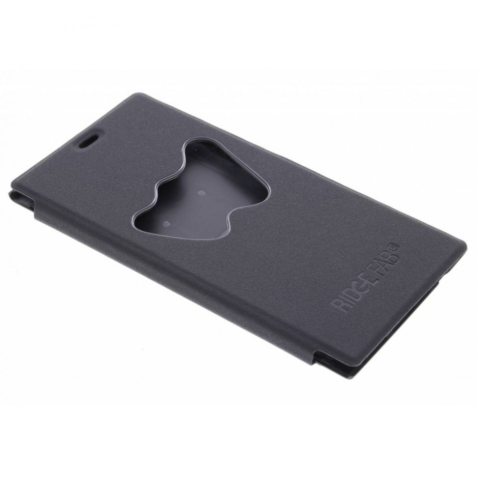 Custodia a flip con finestra a forma di W Custodia a flip con finestra a forma di W