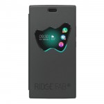 WKRDFABVFL85B Custodia a flip con finestra a forma di W per Wiko Ridge Fab 4G