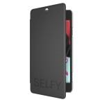 WKSELFYFLBK Custodia a libro nera per Wiko Selfy