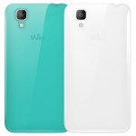 WKSUNSETSK199W Due Cover bianco e turchese per Wiko Sunset