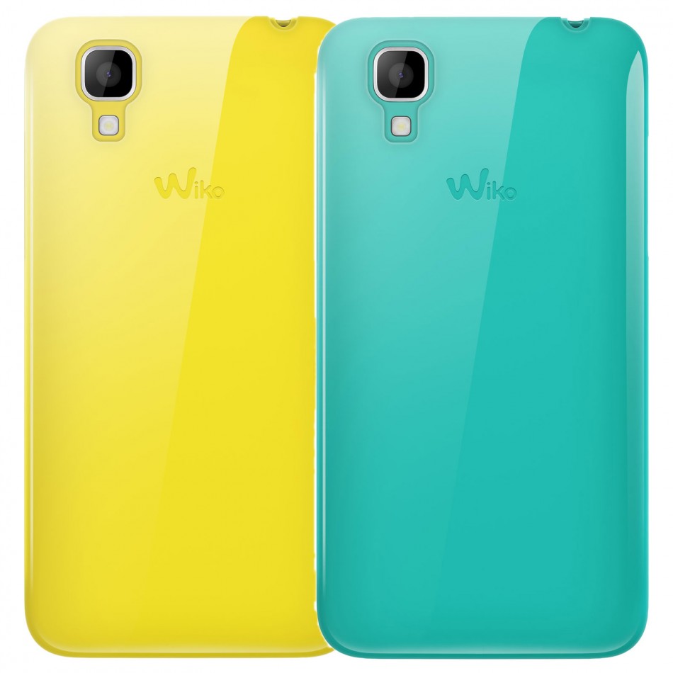 Due Cover giallo e turchese Due Cover giallo e turchese