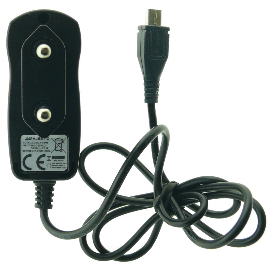 Alimentatore di rete da 500 mA Alimentatore di rete da 500 mA