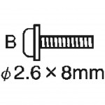 XTW268PFJ7 Vita B 2,6 X 8MM